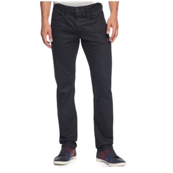 DKNY Jeans Williamsburg Slim Black Jeans Size 32 x 30 - Picture 1 of 12